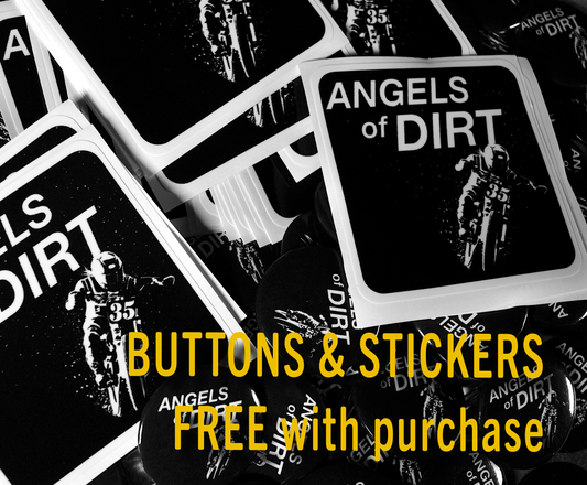 Stickers And Buttons FREE with Purchase
