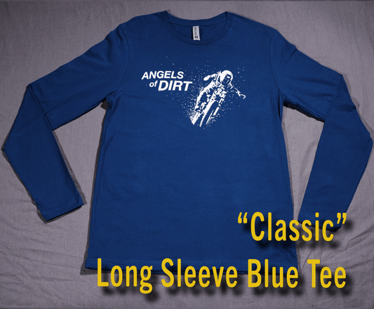 “Classic” - Long Sleeve Blue Tee