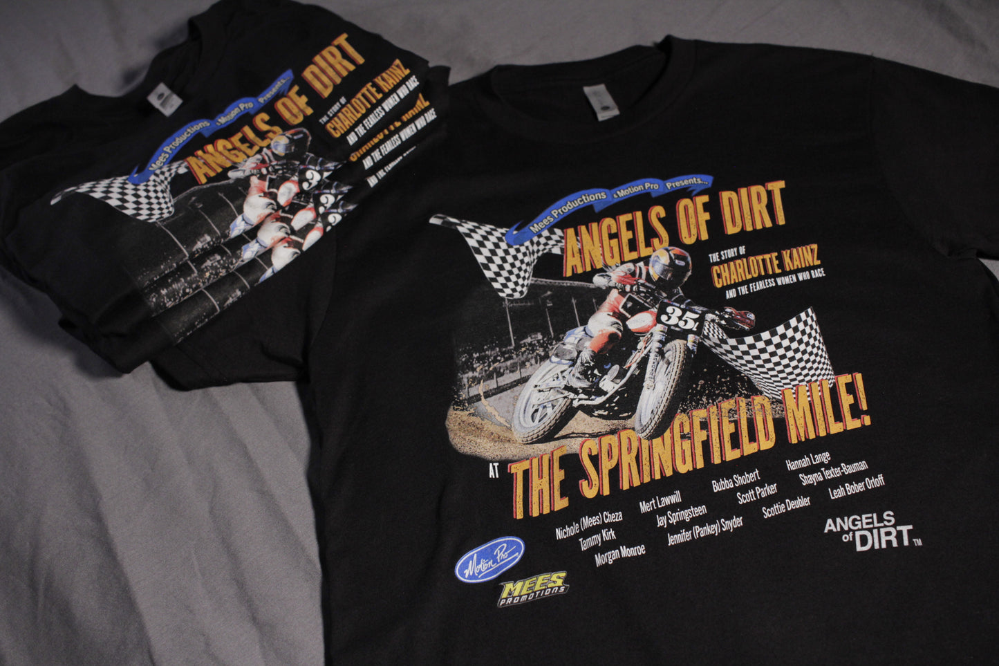 “Springfield” - Black Tee