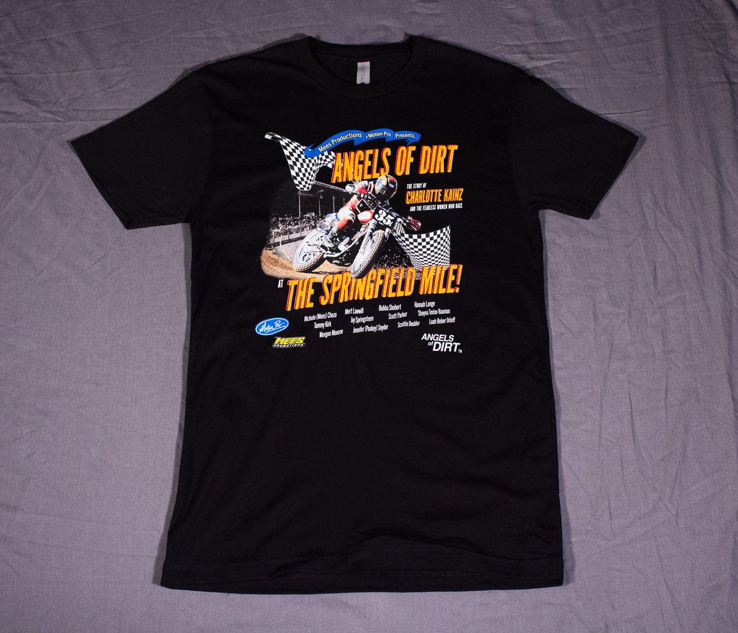 “Springfield” - Black Tee